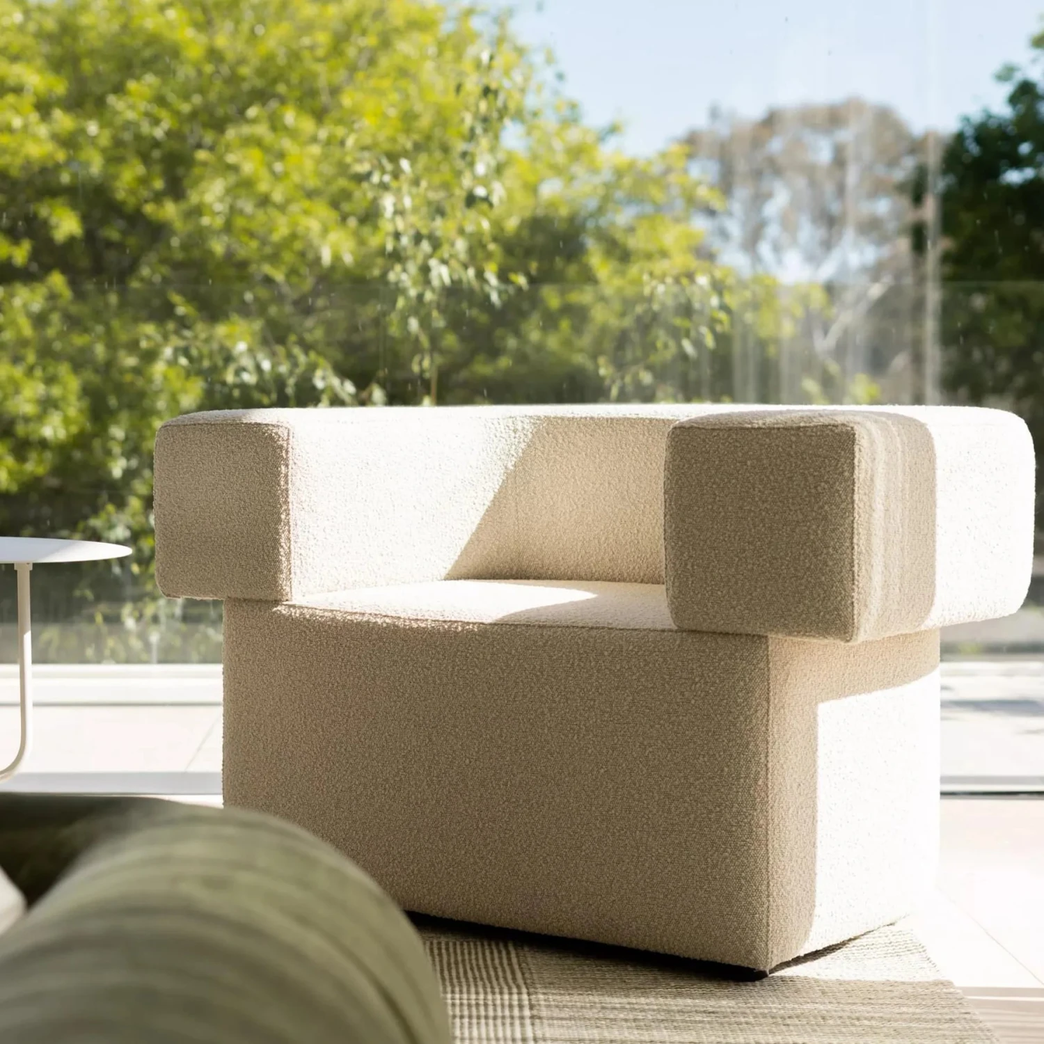 Quirk Armchair - Copenhagen Grey - Image 8