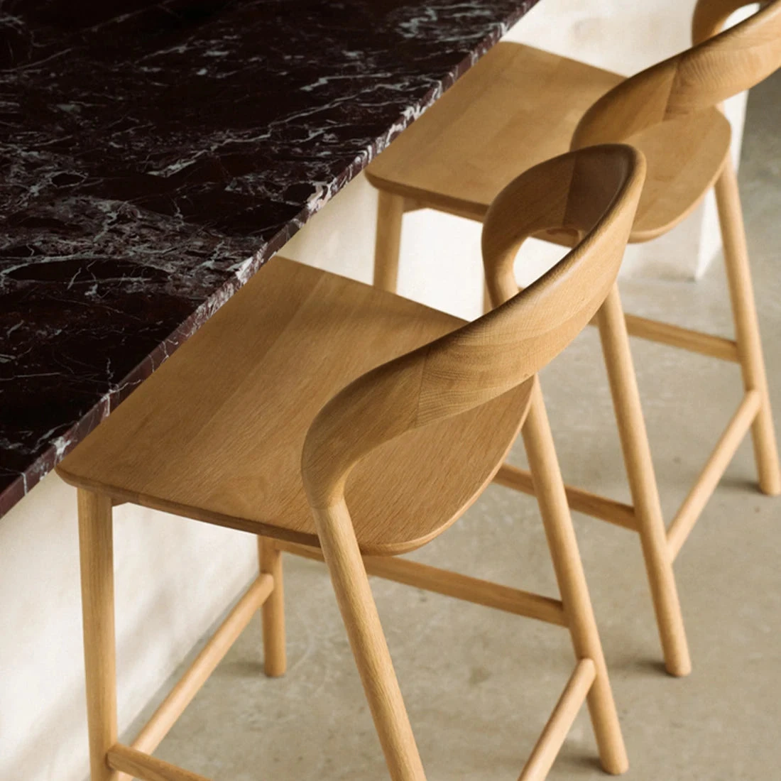 Tempo Bar Stool - Oak - Image 5