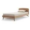 Twist Single Bed - Teak